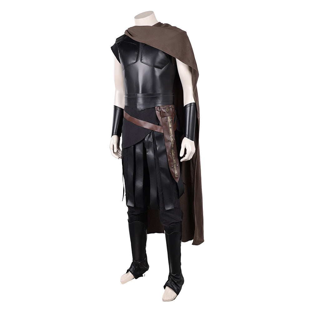 Odysseus schwarz Kostüm Set Die Odyssee (2026) Odysseus Cosplay Outfit
