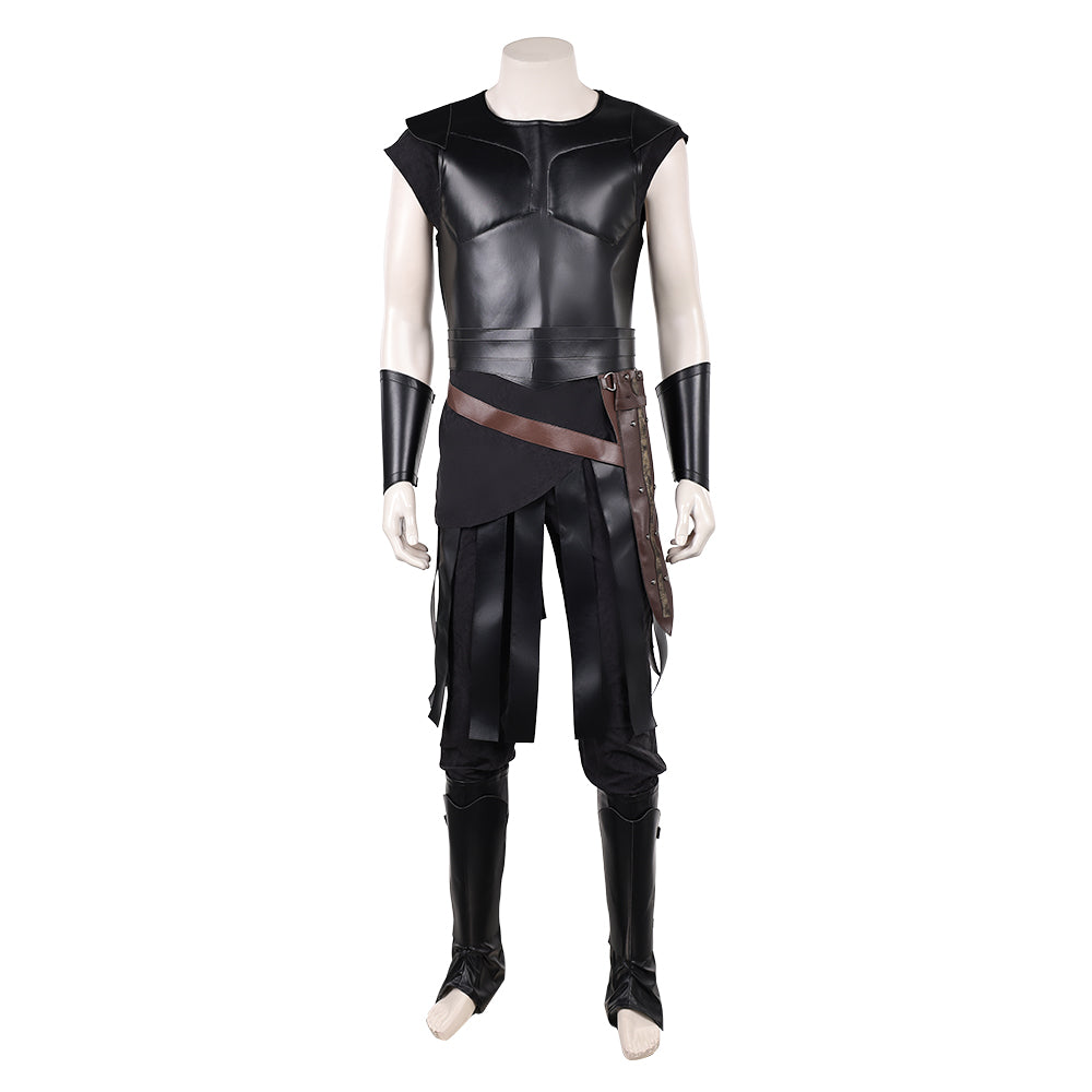 Odysseus schwarz Kostüm Set Die Odyssee (2026) Odysseus Cosplay Outfit