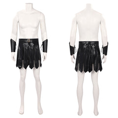 Odysseus schwarz Rock Armstulpen Kostüm Die Odyssee Odysseus Cosplay Zubehör