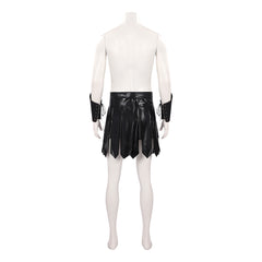 Odysseus schwarz Rock Armstulpen Kostüm Die Odyssee Odysseus Cosplay Zubehör