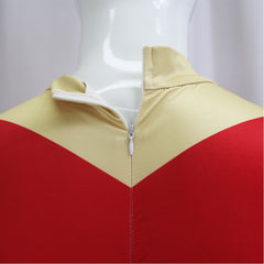 Oliver Grayson II - Invincible Kid Omni-Man rot gelb Jumpsuit Cosplay Outfit
