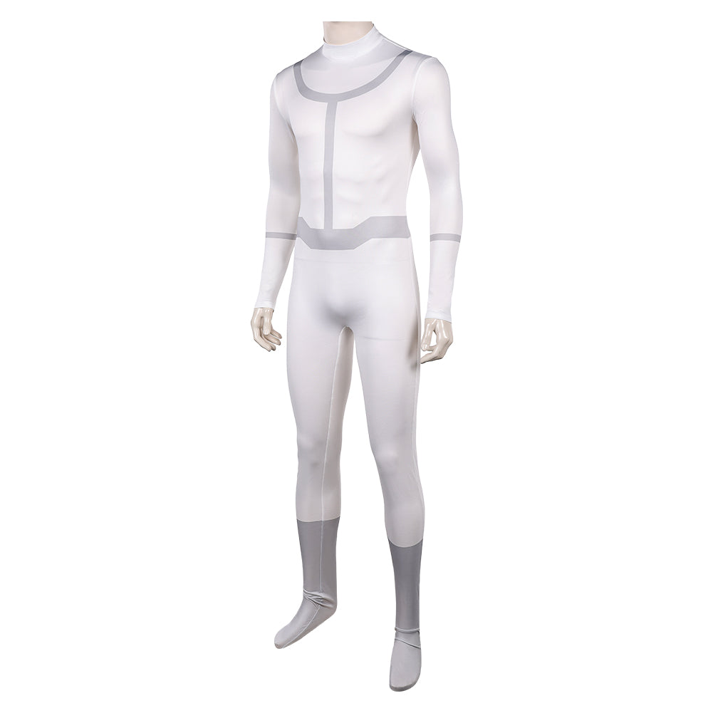 Omni-Man weiß Jumpsuit Invincible Viltrumites Nolan Grayson Cosplay Outfit
