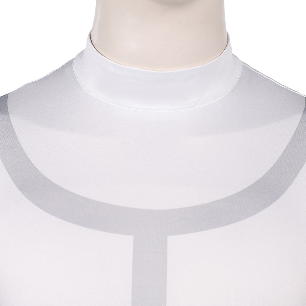 Omni-Man weiß Jumpsuit Invincible Viltrumites Nolan Grayson Cosplay Outfit