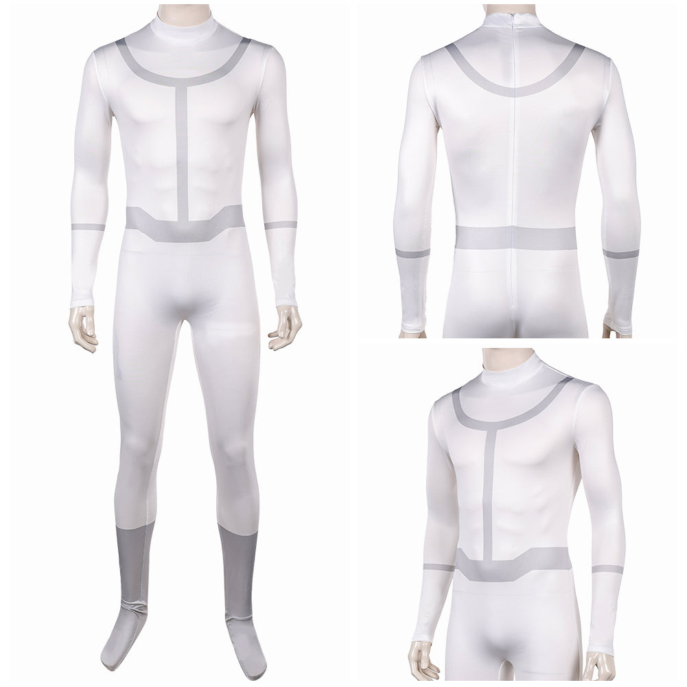 Omni-Man weiß Jumpsuit Invincible Viltrumites Nolan Grayson Cosplay Outfit