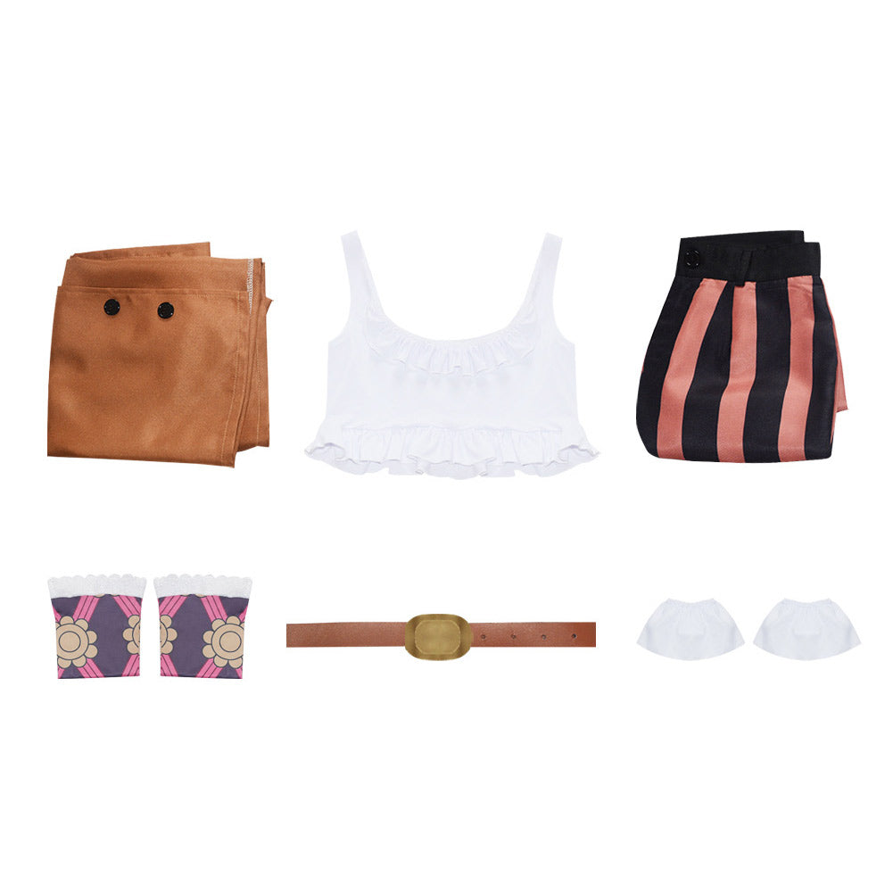 One Piece Jewelry Bonney Kostüm Set One Piece Big Eater Outfits