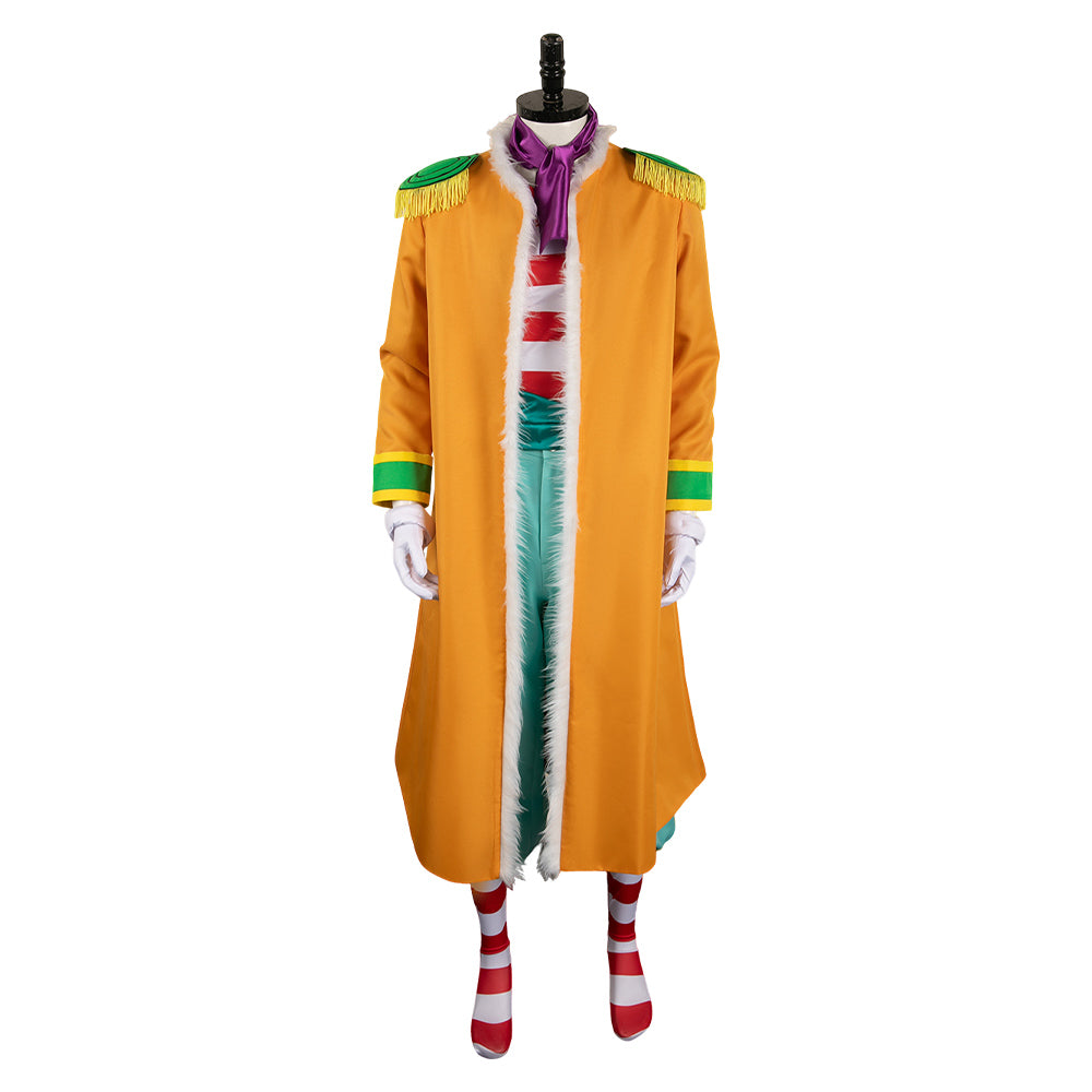 One Piece Kostüm Set Buggy Cosplay Outfits