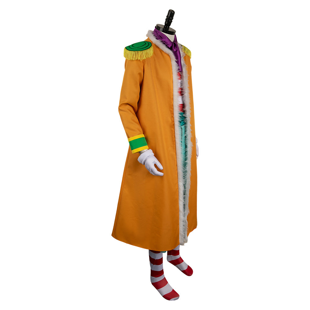 One Piece Kostüm Set Buggy Cosplay Outfits