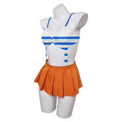 One Piece Nami einteilige Bademode Sommer 2tlg. Badeanzug