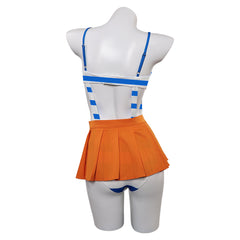 One Piece Nami einteilige Bademode Sommer 2tlg. Badeanzug