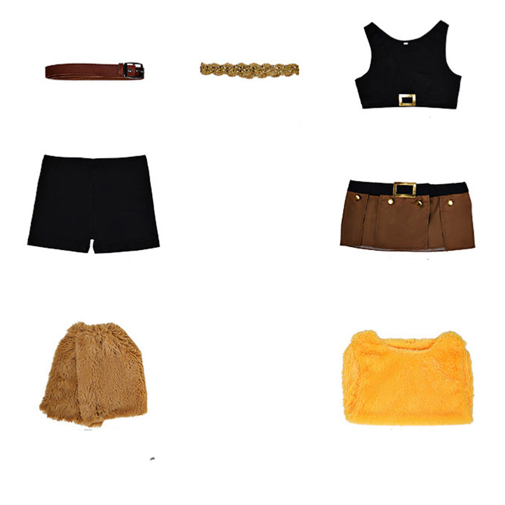 One Piece Nami gelb Outfit Cat Burglar Nami Cosplay Kostüm