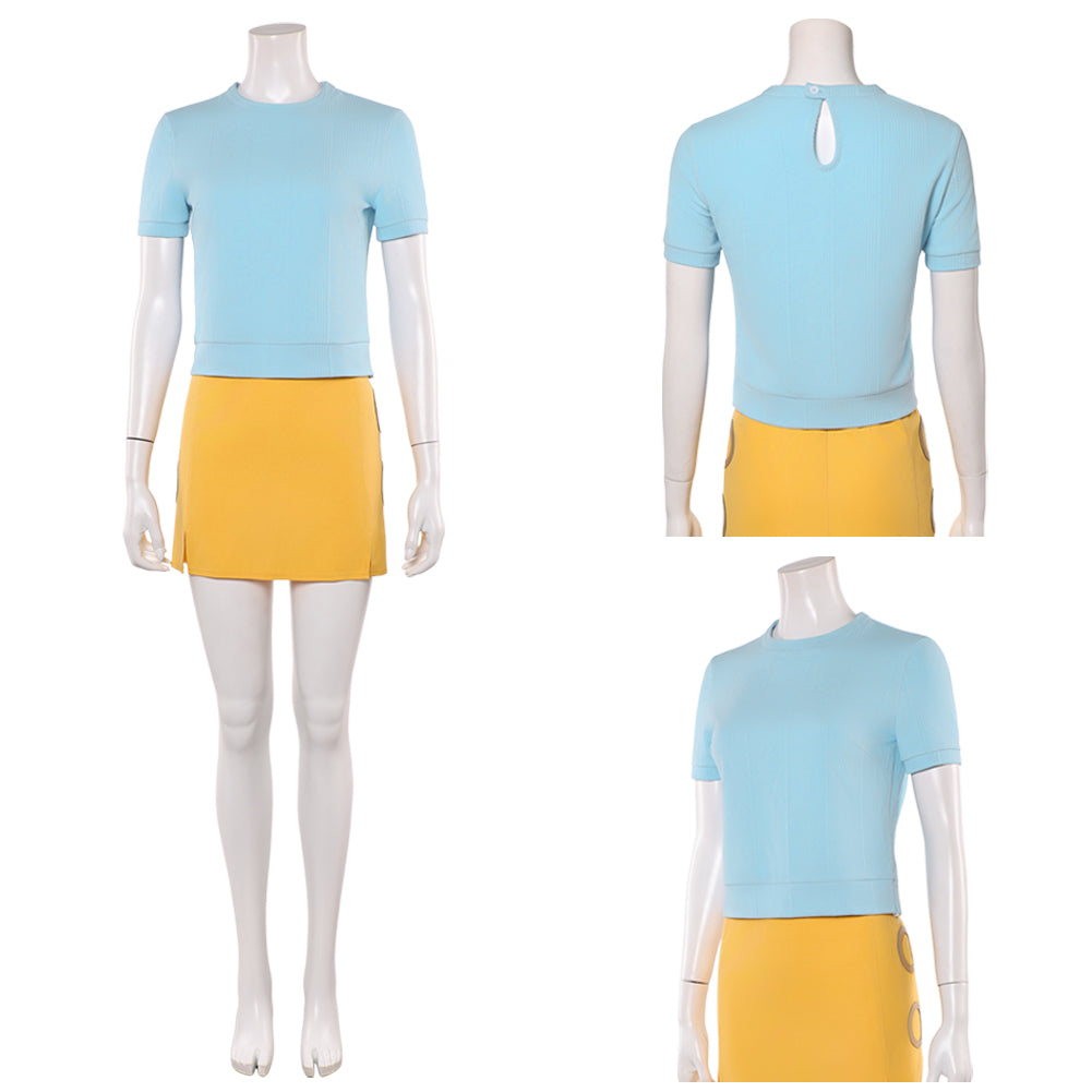 ONE PIECE Serie Nami Kostüm Set Cosplay Outfit	