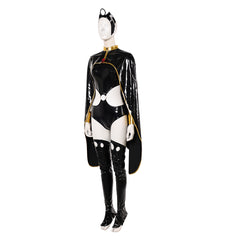 Ororo Munroe schwarz Jumpsuit X-Men '97 Storm Cosplay Kostüm