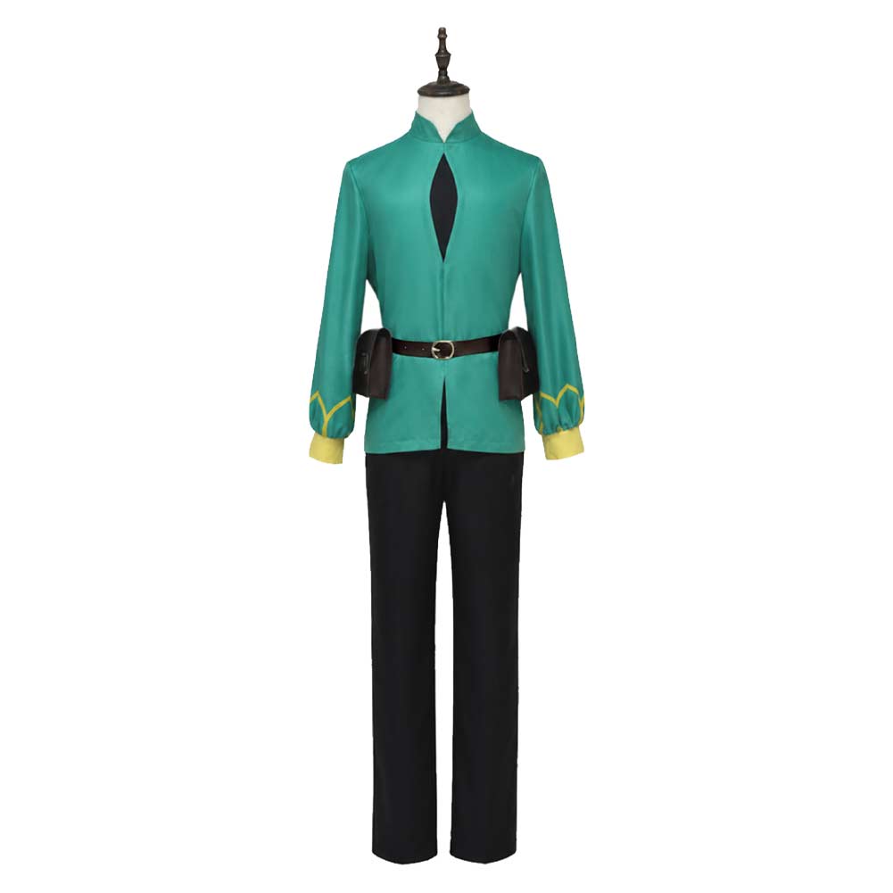 Otto Suwen grün Kostüm Set Re:ZERO − Starting Life in Another World Otto Suwen Cosplay Outfit