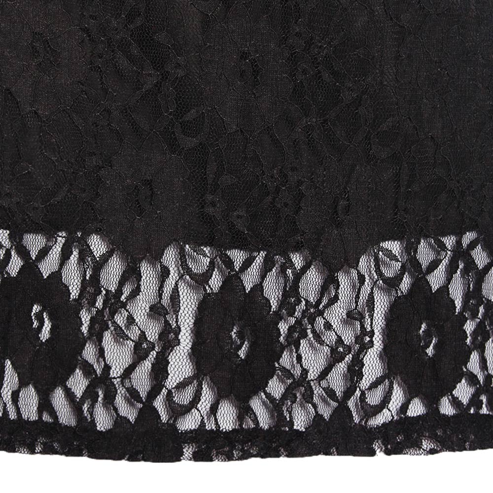 Padme Amidala schwarz Krosett Kleid Cosplay Kostüm