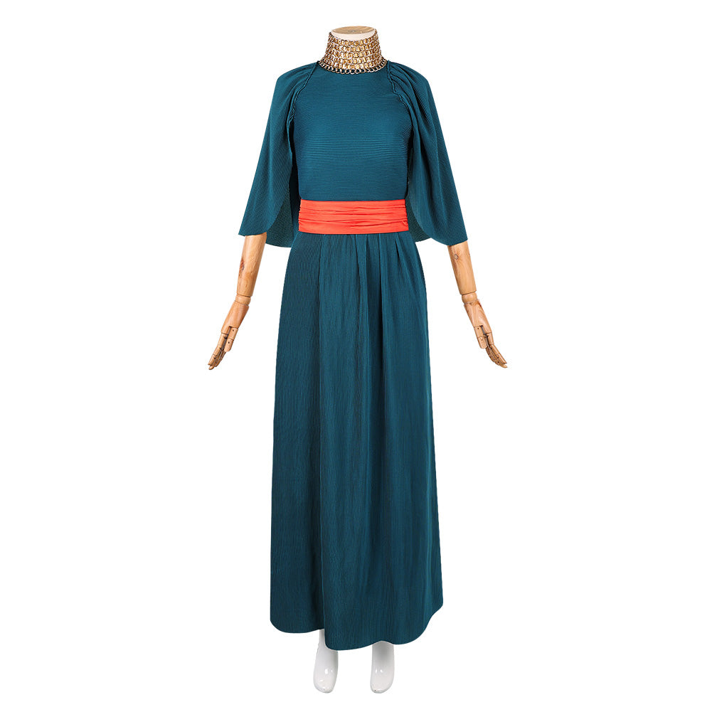 Penelope blau Kostüm Set Die Odyssee Penelope Cosplay Outfit 