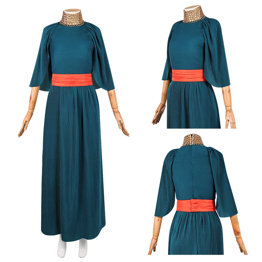 Penelope blau Kostüm Set Die Odyssee Penelope Cosplay Outfit 