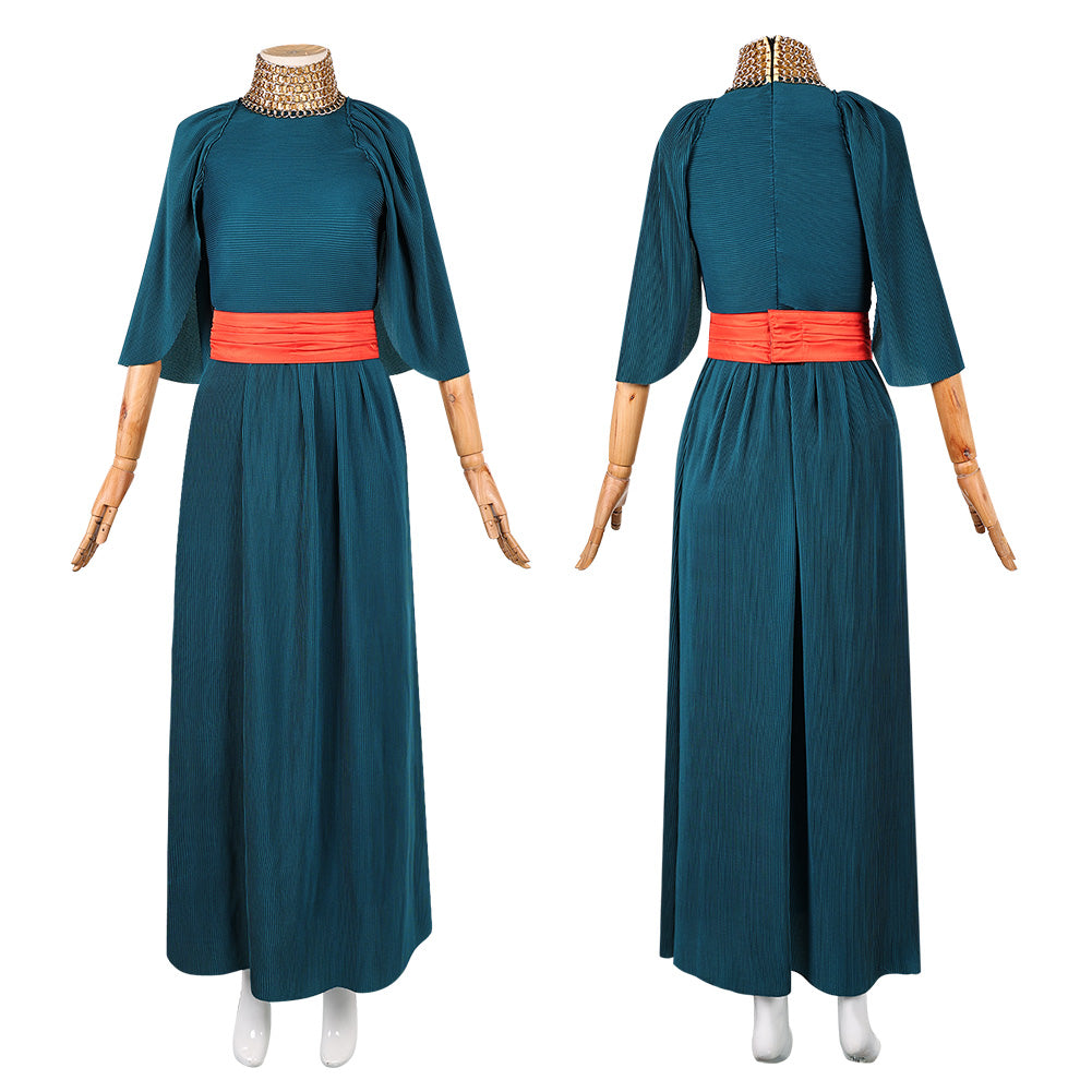 Penelope blau Kostüm Set Die Odyssee Penelope Cosplay Outfit 