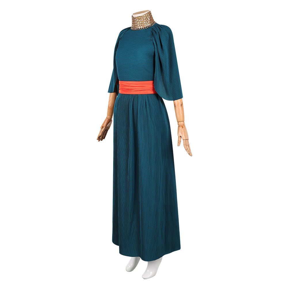 Penelope blau Kostüm Set Die Odyssee Penelope Cosplay Outfit 