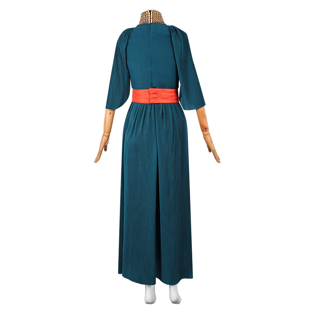 Penelope blau Kostüm Set Die Odyssee Penelope Cosplay Outfit 
