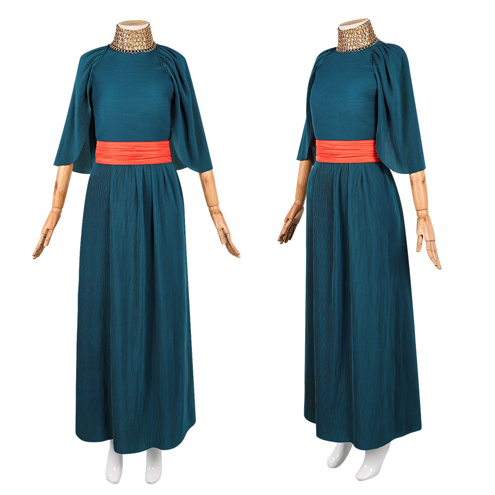 Penelope blau Kostüm Set Die Odyssee Penelope Cosplay Outfit 