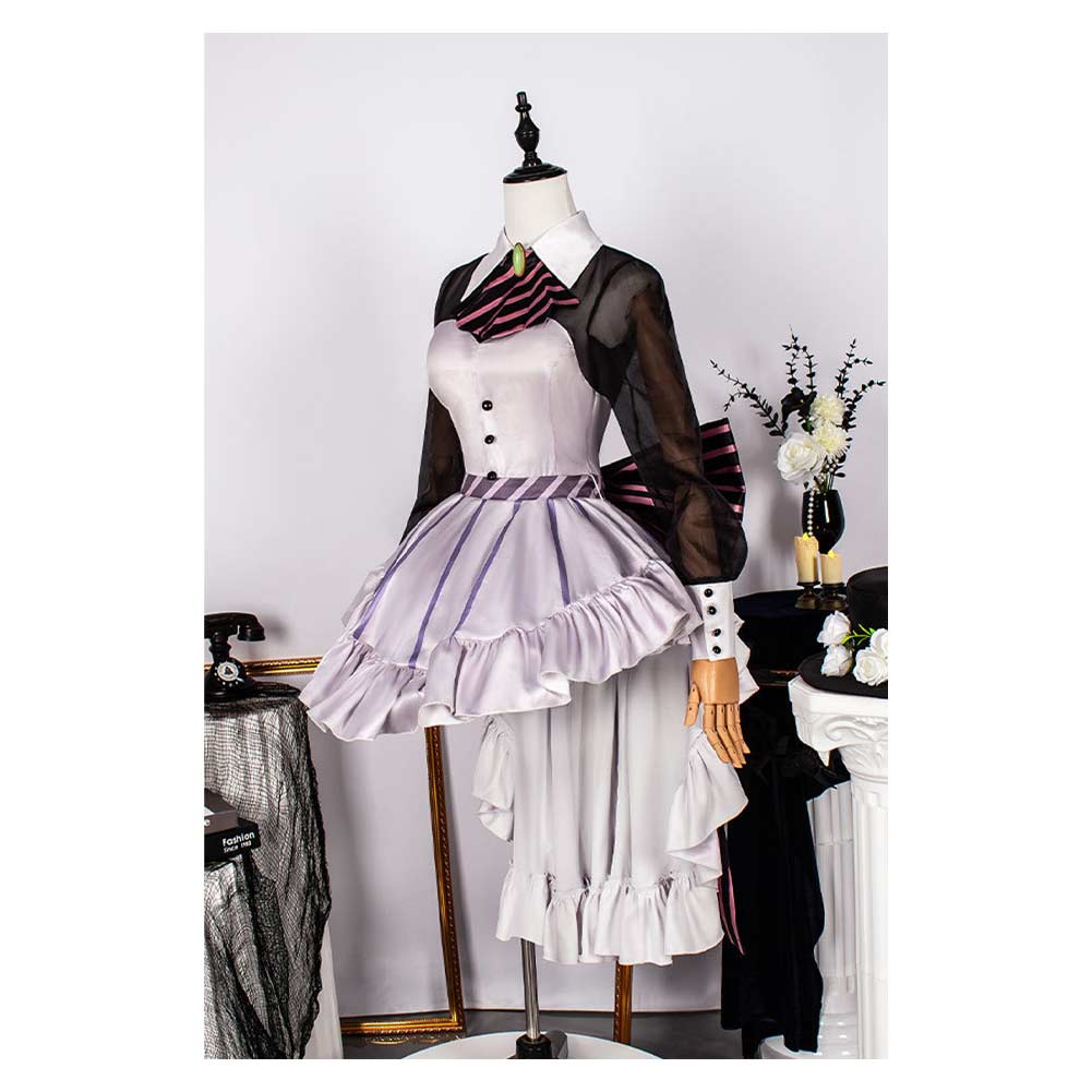 Perona braun lila Kostüm Set One Piece Ghost Princess Cosplay Outfit