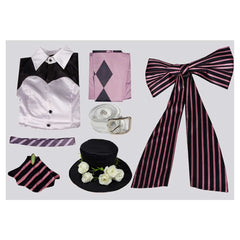 Perona braun lila Kostüm Set One Piece Ghost Princess Cosplay Outfit