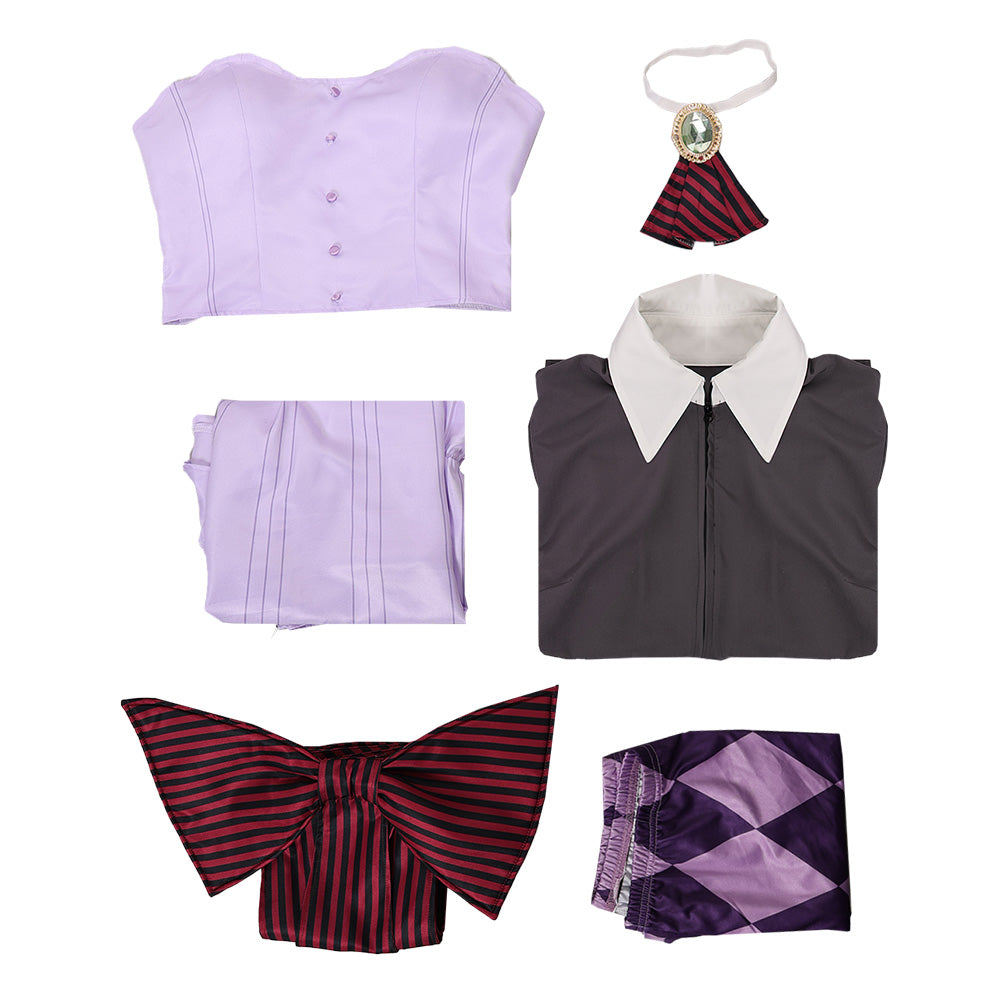 Perona lila Outfit One Piece Heroines Perone Cosplay Kostüm