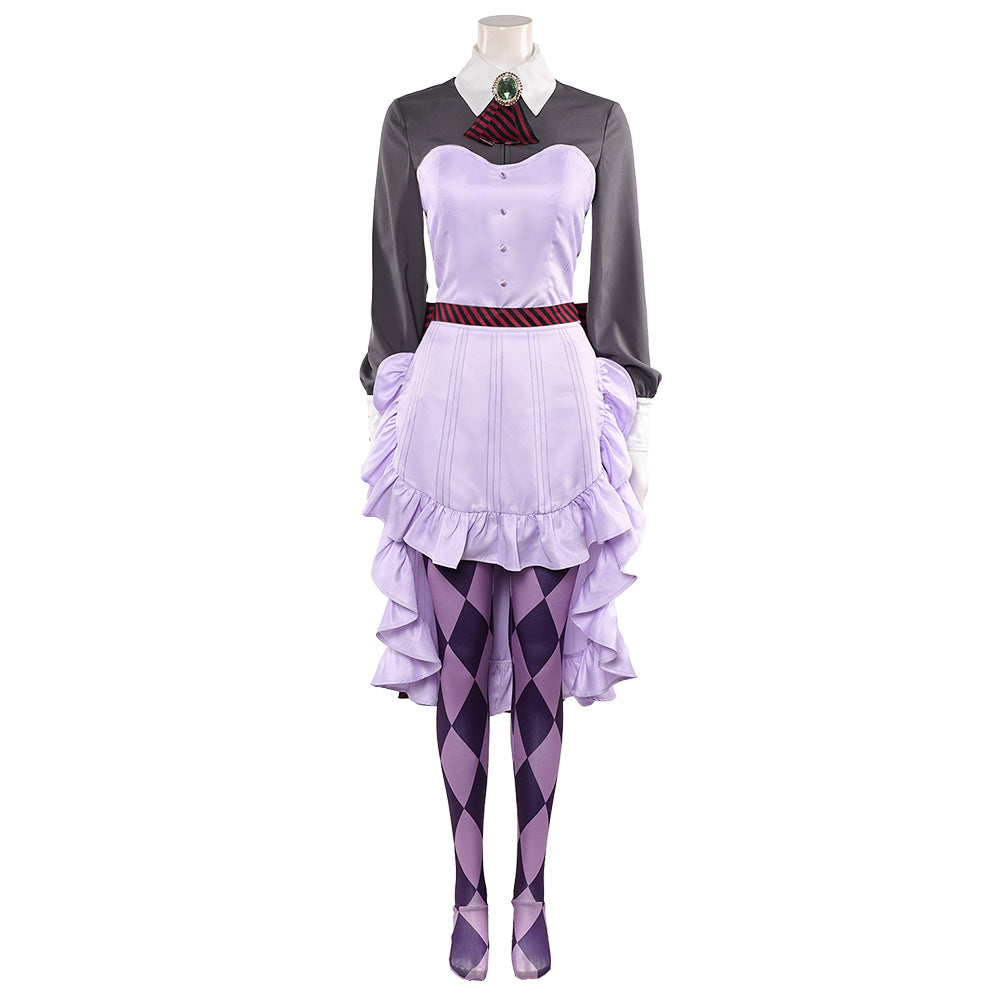 Perona lila Outfit One Piece Heroines Perone Cosplay Kostüm