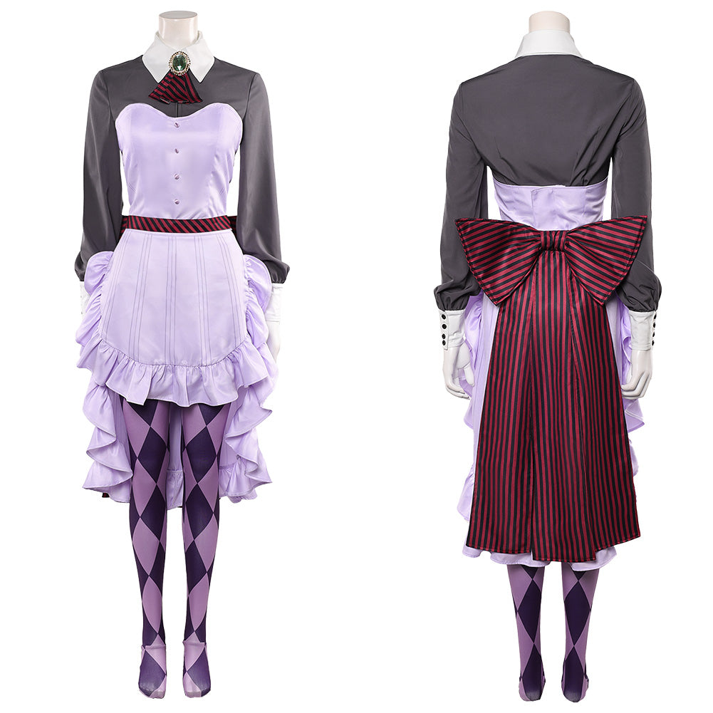 Perona lila Outfit One Piece Heroines Perone Cosplay Kostüm