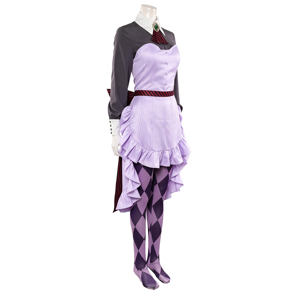 Perona lila Outfit One Piece Heroines Perone Cosplay Kostüm