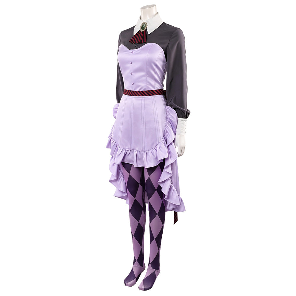 Perona lila Outfit One Piece Heroines Perone Cosplay Kostüm