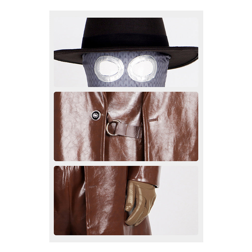 Peter Parker braun Kostüm SET Noir Peter Parker Cosplay Outfit