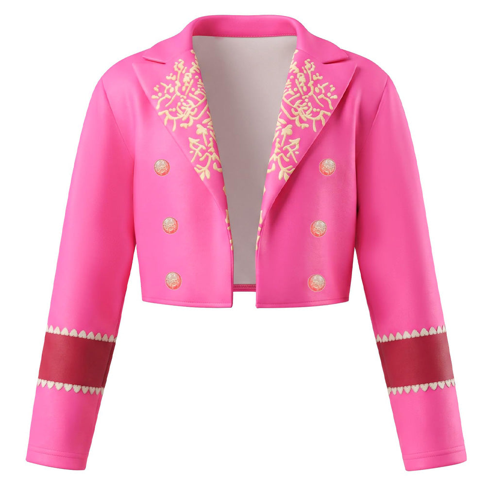 Pink Mädchen rosa Kostüm Set Descendants: Wicked Wonderland Pink Cosplay Outfit
