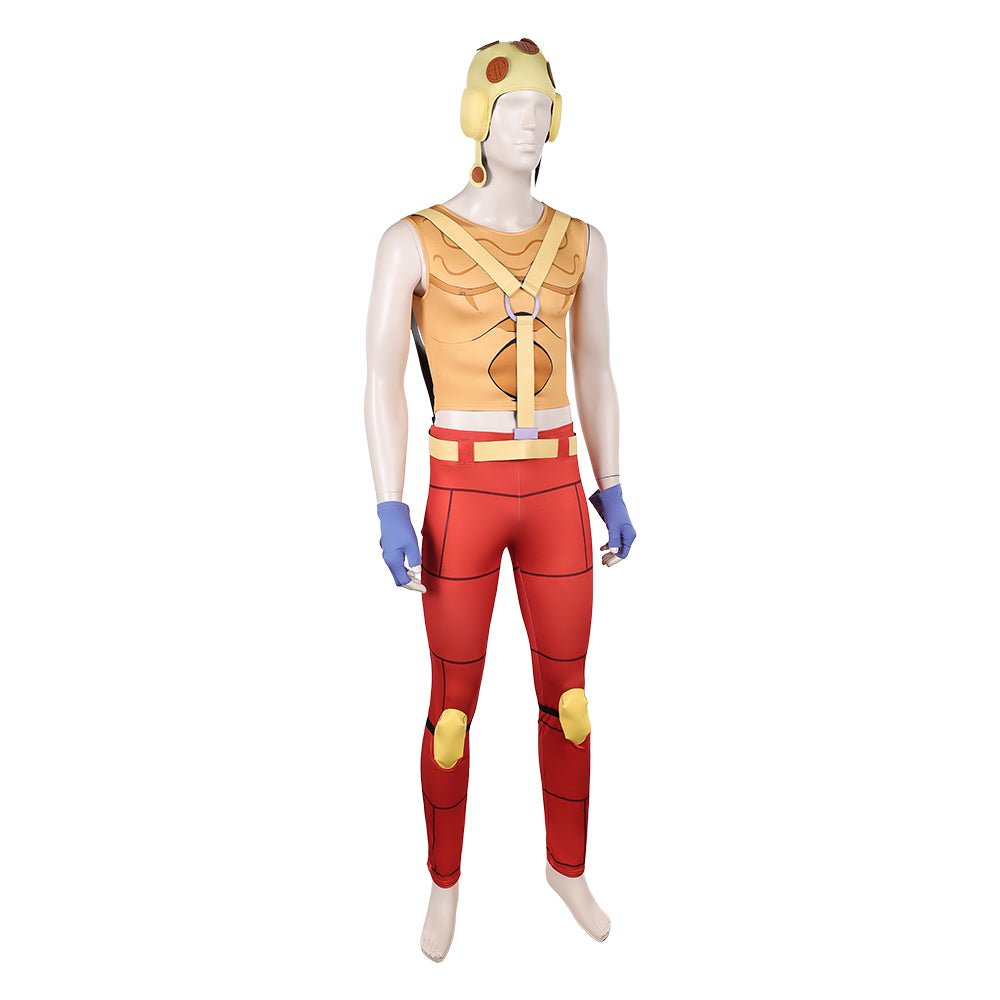 Pocoloco Kostüm Set Jojo's Bizarre Adventure Steel Ball Run Pocoloco Cosplay Outfit