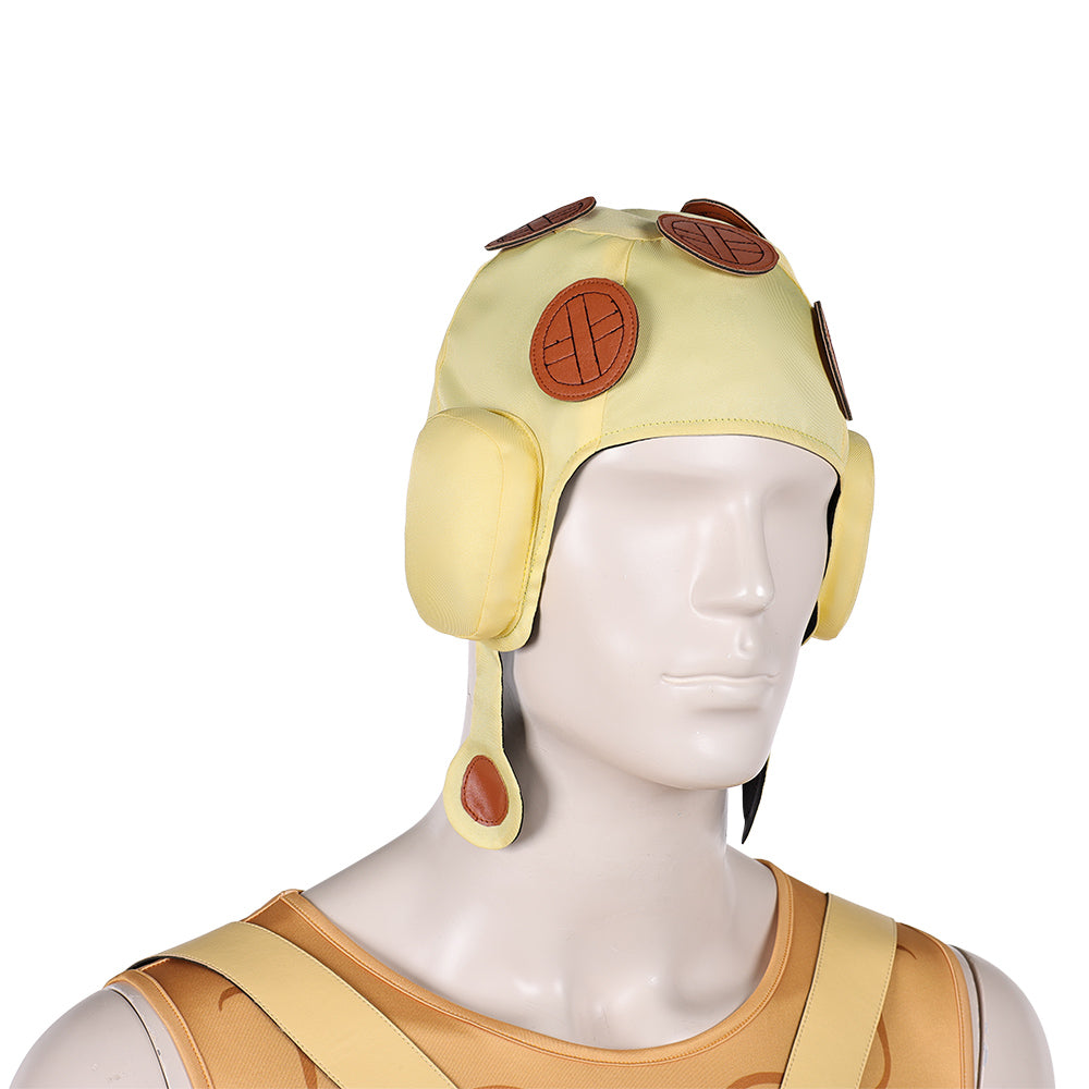 Pocoloco Kostüm Set Jojo's Bizarre Adventure Steel Ball Run Pocoloco Cosplay Outfit