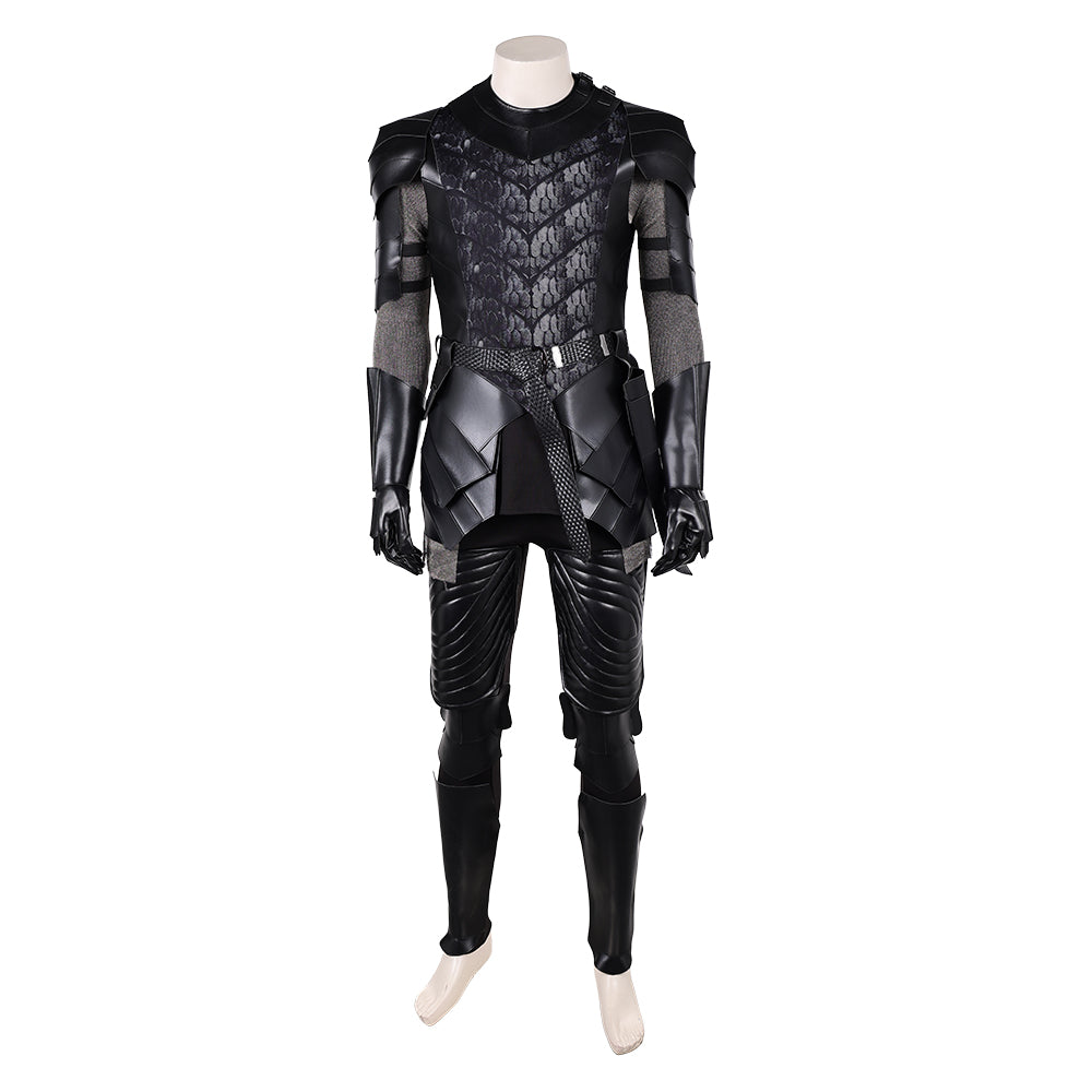 Prince Aemond Targaryen Kostüm Set House of Dragon 3 Aemond One Eye Cosplay Outfit
