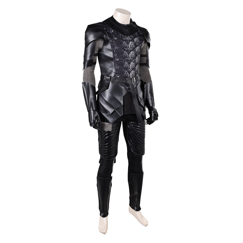 Prince Aemond Targaryen Kostüm Set House of Dragon 3 Aemond One Eye Cosplay Outfit