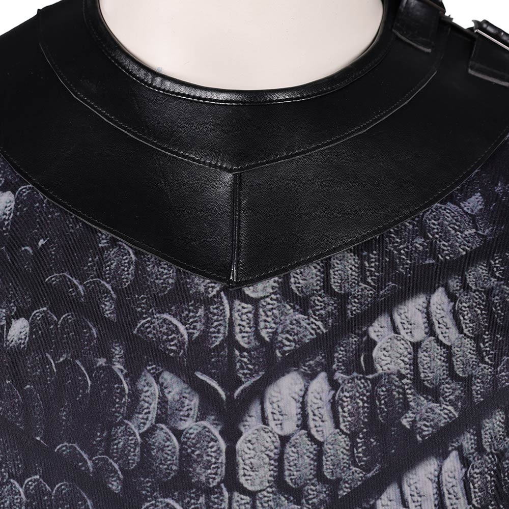 Prince Aemond Targaryen Kostüm Set House of Dragon 3 Aemond One Eye Cosplay Outfit