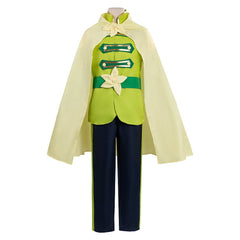 Prince Naveen grün Kostüm Set The Princess and the Frog Prince Naveen Cosplay Outfit  