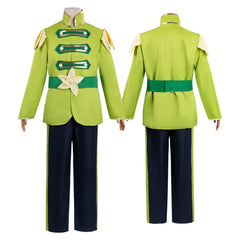 Prince Naveen grün Kostüm Set The Princess and the Frog Prince Naveen Cosplay Outfit  