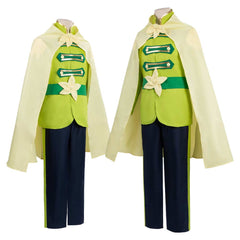 Prince Naveen grün Kostüm Set The Princess and the Frog Prince Naveen Cosplay Outfit  