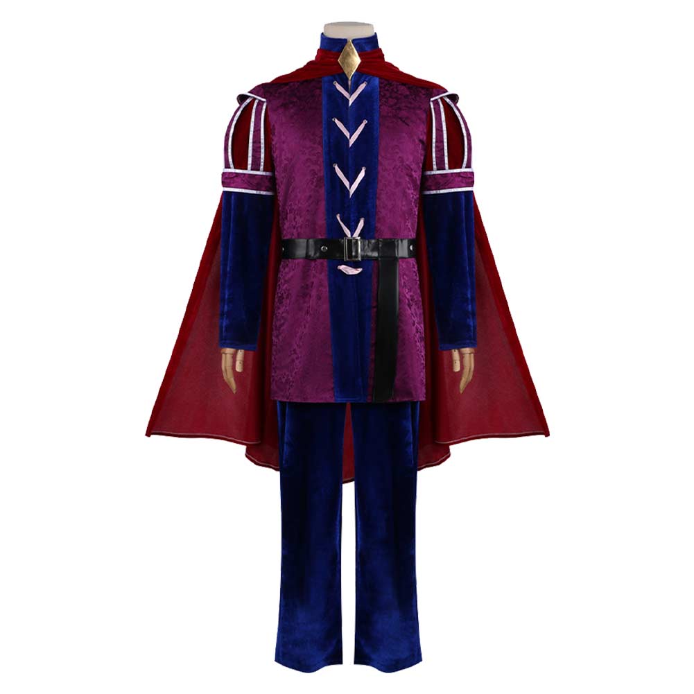 Prince Phillip lila blau Kostüm Set Sleeping Beauty Dornröschen Prince Phillip Cosplay Outfit