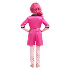 Princess Pink rosa Kostüm Set Kinder Descendants: Wicked Wonderland Princess Pink Cosplay Outfit