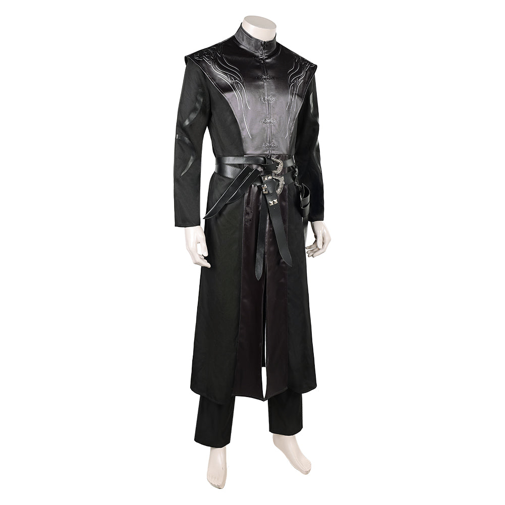 Prinz Daemon Targaryen schwarz Kostüm House Targaryen Daemon Cosplay Outfit
