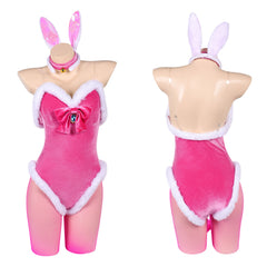 Prinzessin Peach rosa Bunny Girl Outfit Super Mario Peach Cosplay Kostüm