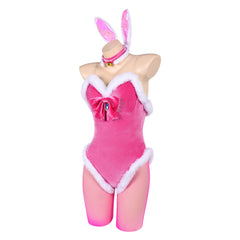 Prinzessin Peach rosa Bunny Girl Outfit Super Mario Peach Cosplay Kostüm