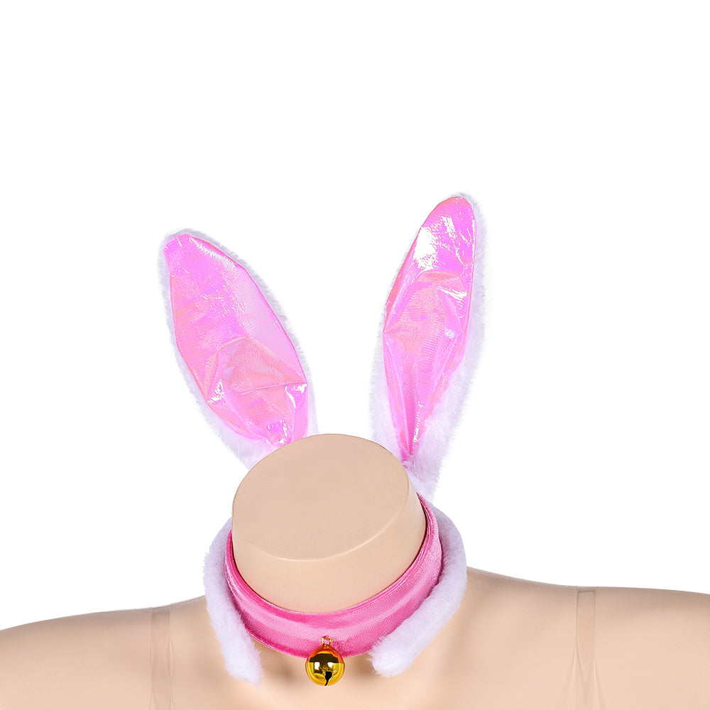 Prinzessin Peach rosa Bunny Girl Outfit Super Mario Peach Cosplay Kostüm