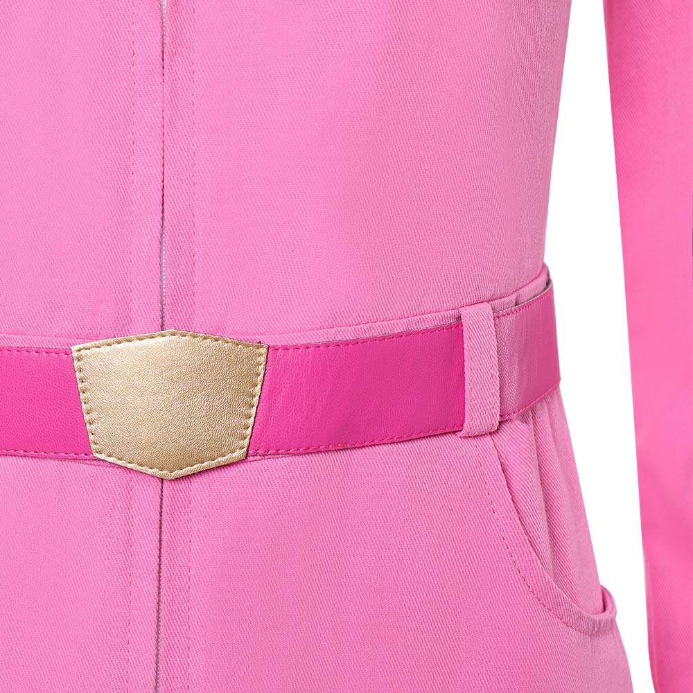 Prinzessin Peach rosa Jumpsuit Der Super Mario Galaxy Film Cosplay Kostüm