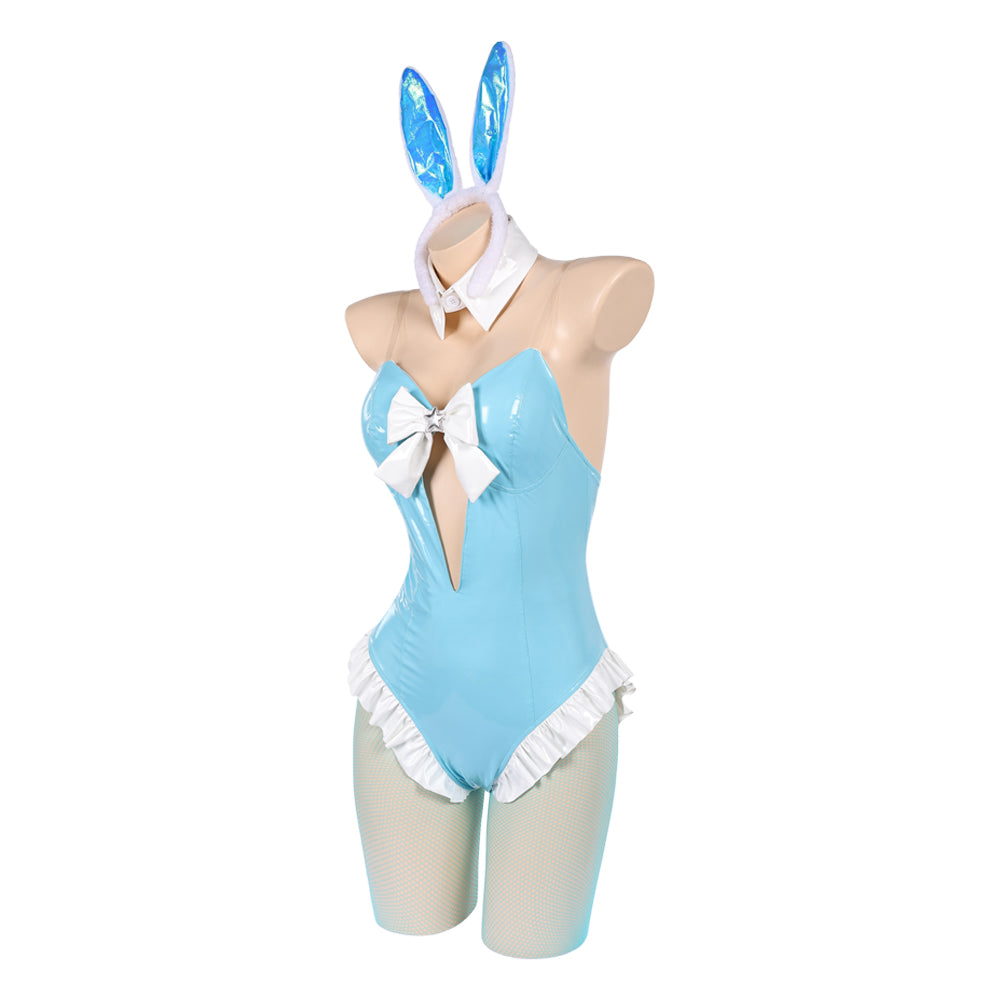 Prinzessin Rosalina Bunnygirl Kostüm Super Mario Rosetta Cosplay Outfit