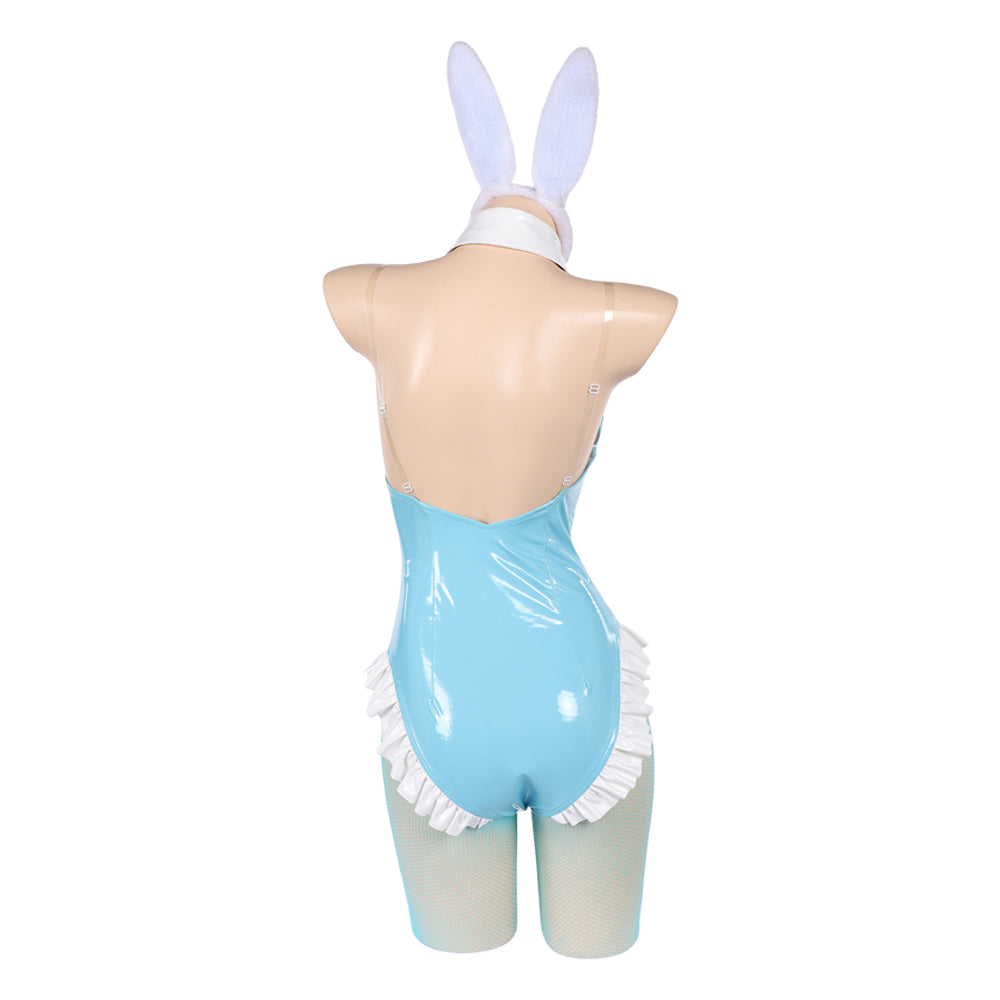 Prinzessin Rosalina Bunnygirl Kostüm Super Mario Rosetta Cosplay Outfit